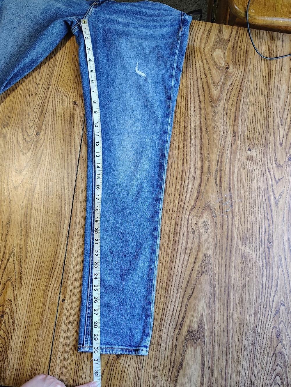 Rag & Bone Dre Low Rise Slim Boyfriend Jeans Women's Medium Blue River sz 26. - Picture 14 of 16